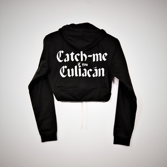 Culiacán Chase Cropped Hoodie